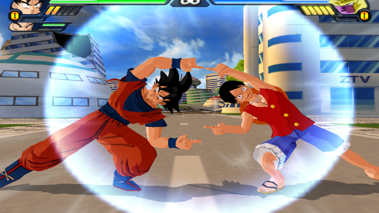 Goku Luffy Fusion