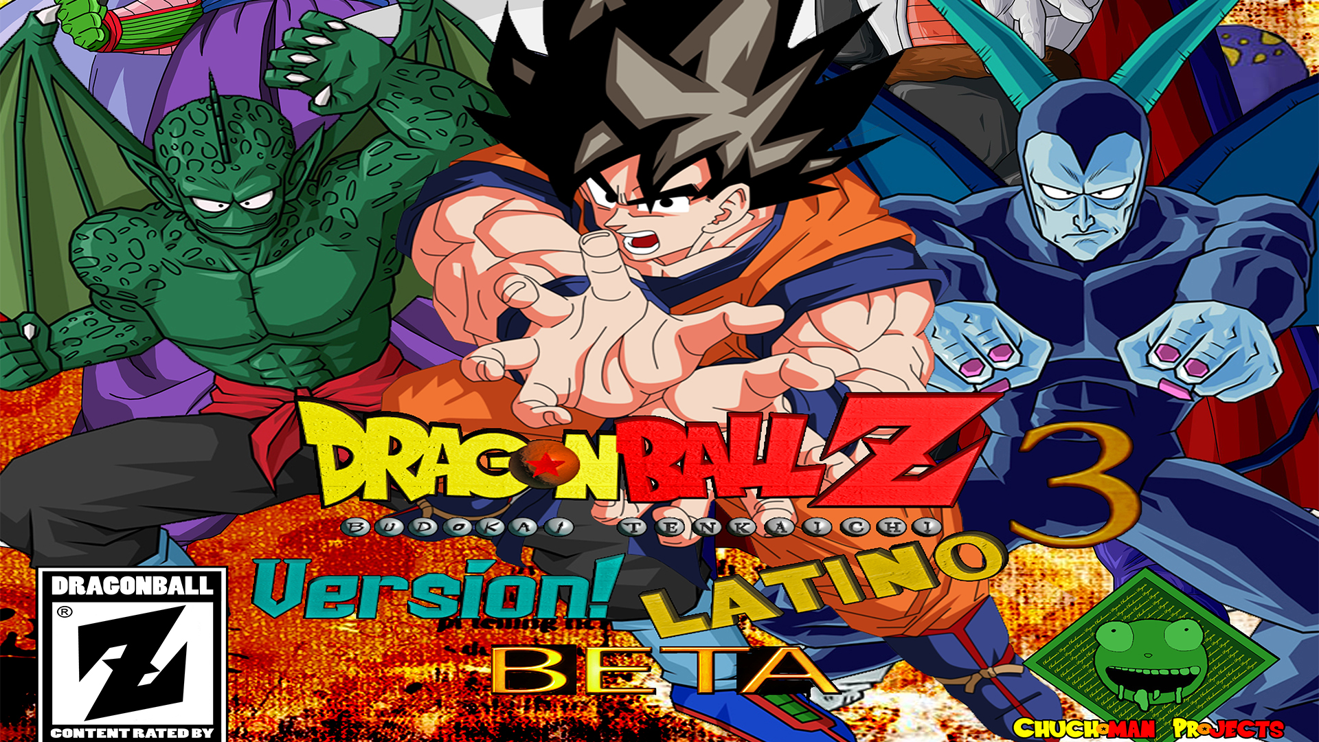 DRAGON BALL Z BUDOKAI TENKAICHI 3 en PPSSPP, BETA